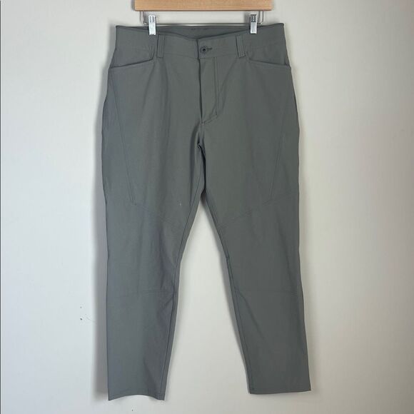 Kuhl Deceptr Pants Mens Gray Slim Straight Stretch Climbing Outdoor Hike 36 x 32 - Picture 1 of 11